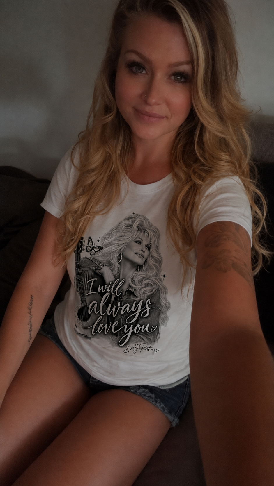 I Will Always Love You T-Shirt | Country Singer Portrait Tee