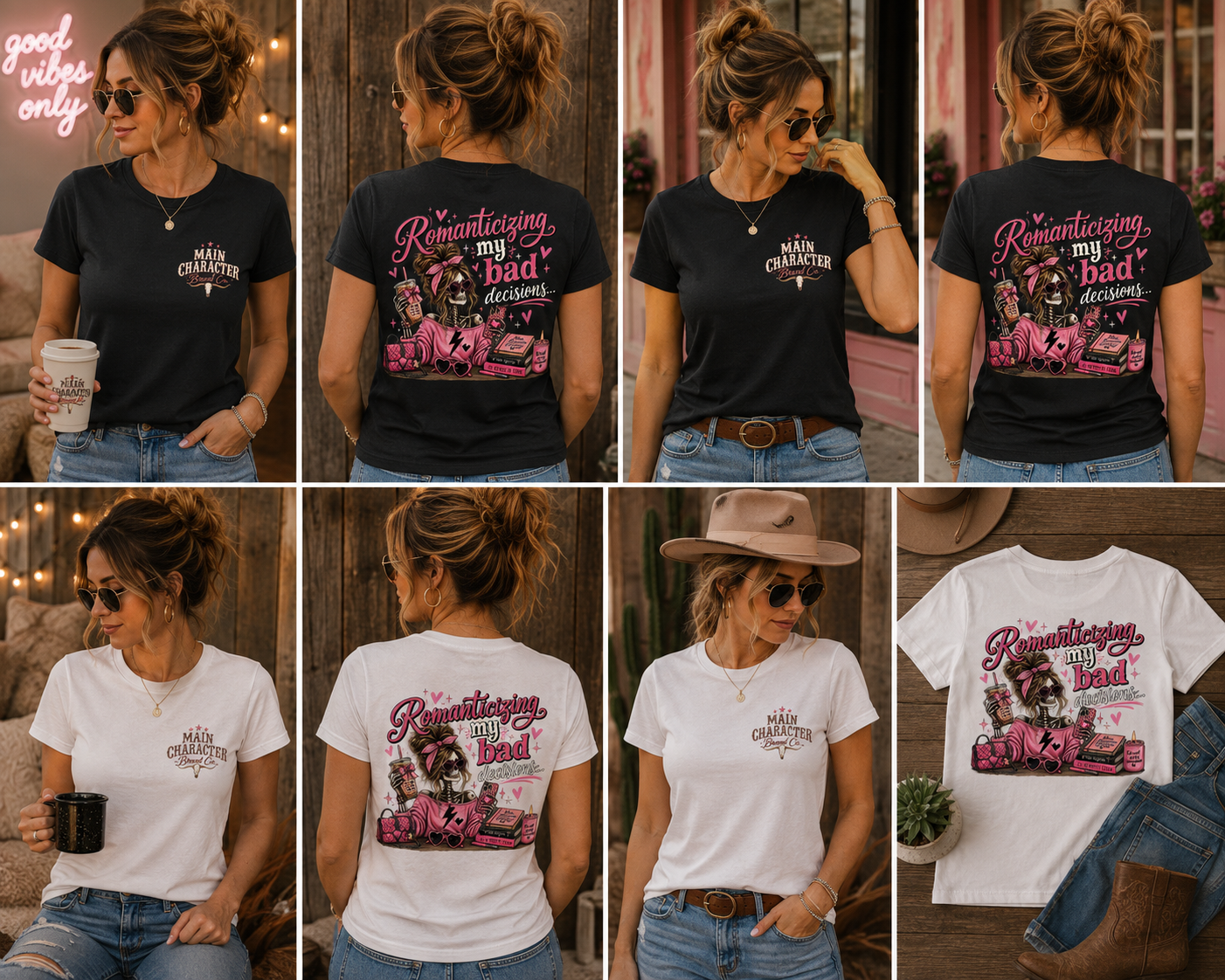 Romanticizing My Bad Decisions Graphic Tee