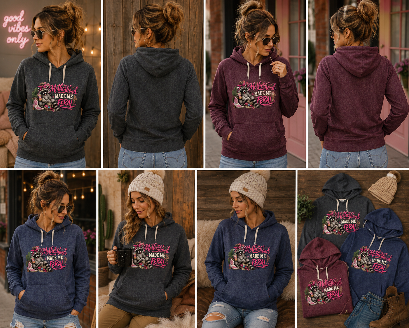 Motherhood Made Me Feral Hoodie