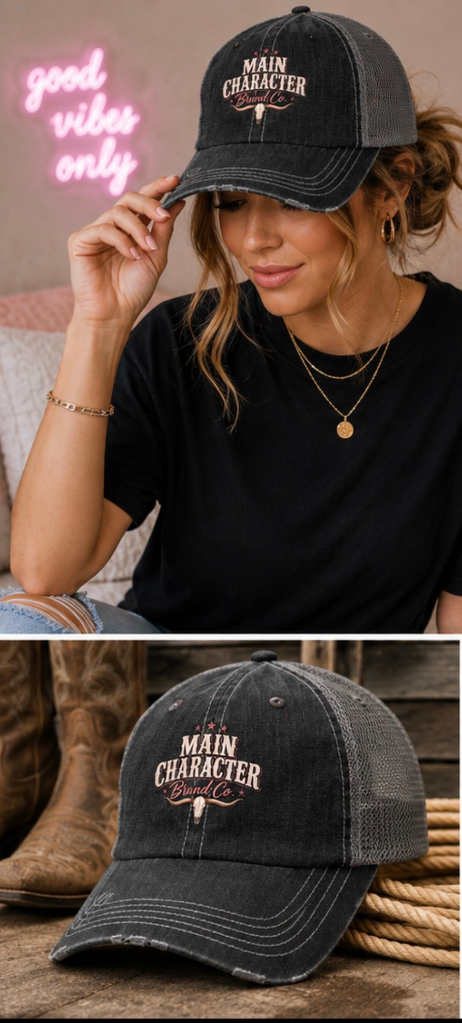 Main Character Brand Co. Trucker Hat