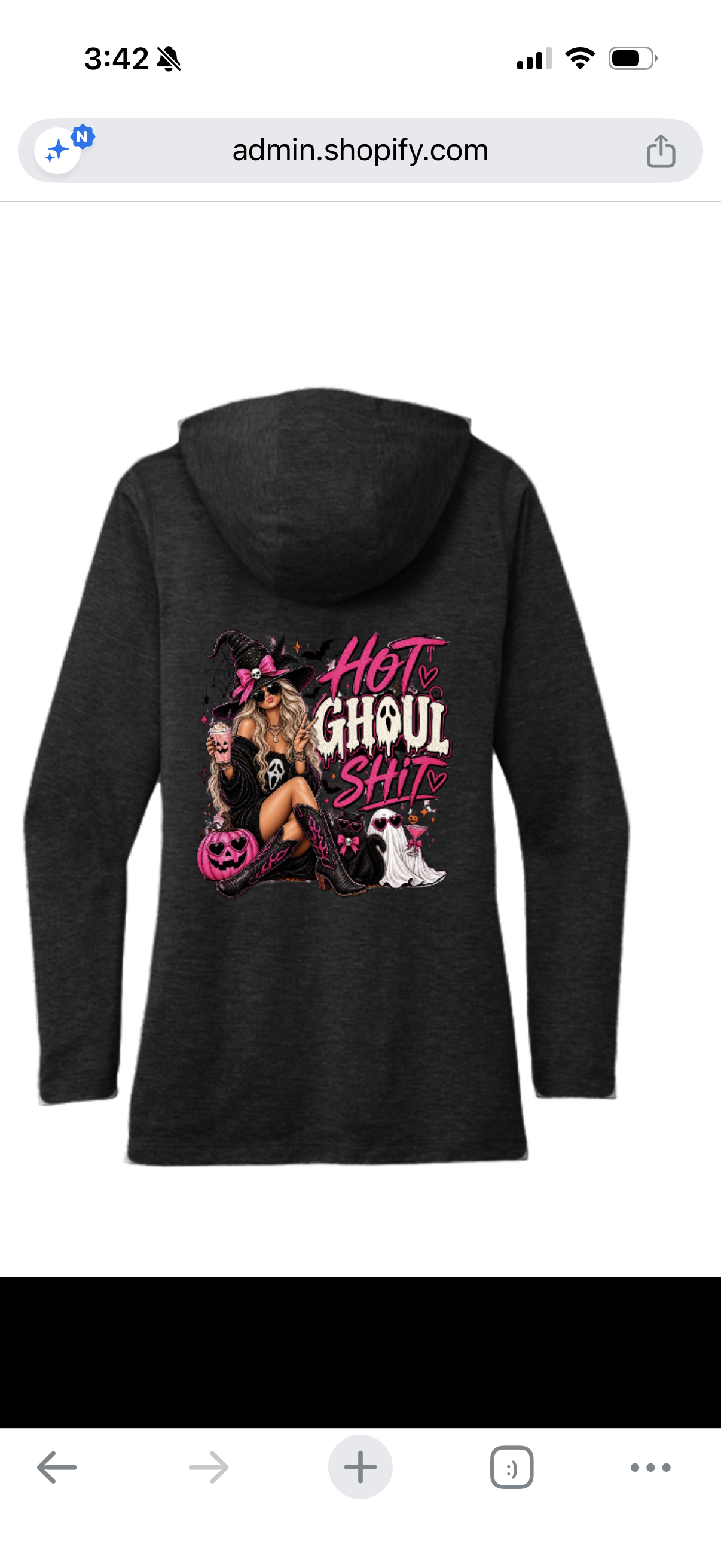 Hot Ghoul Shit Halloween Hoodie