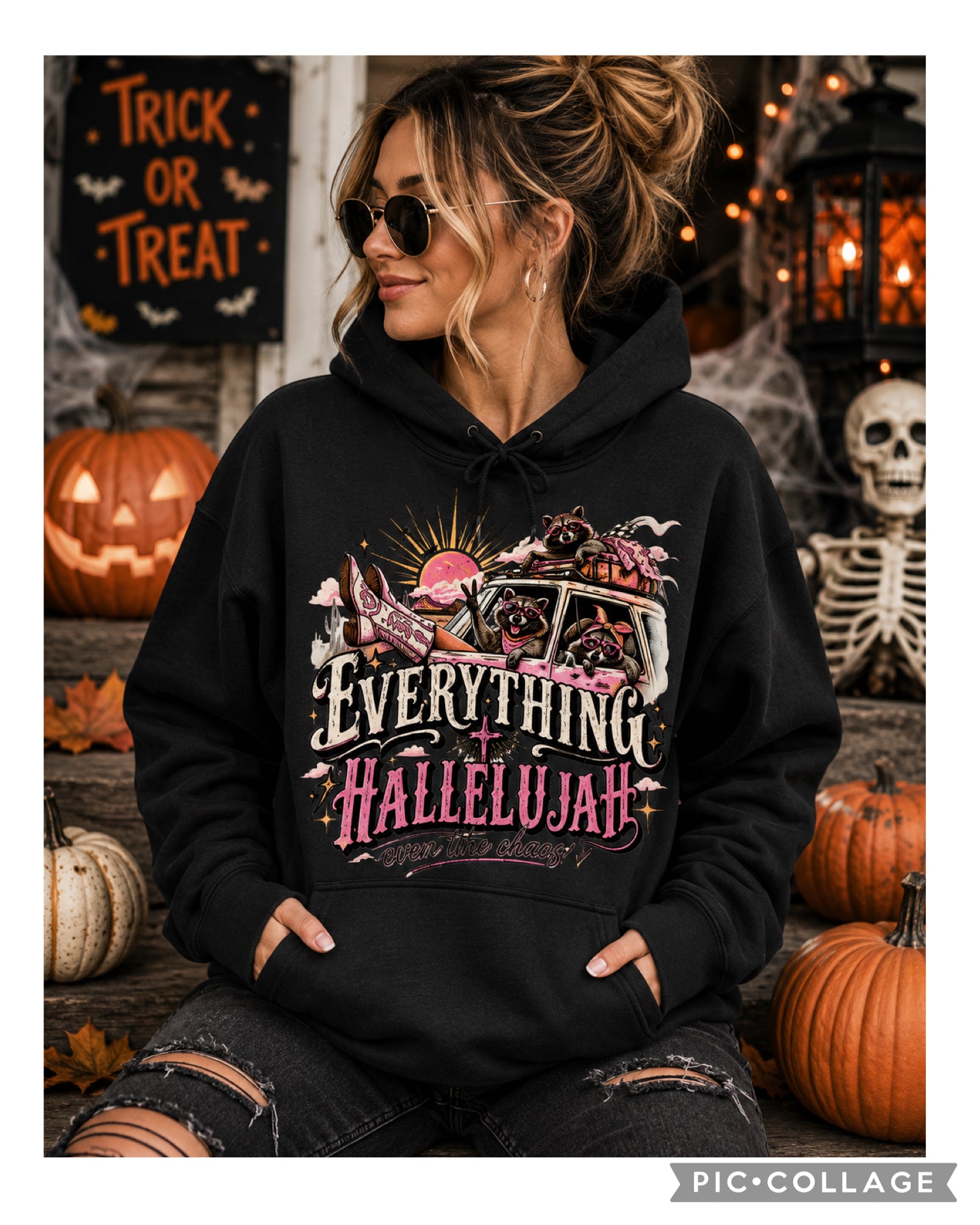 Everything Hallelujah - Even the Chaos Graphic Hoodie