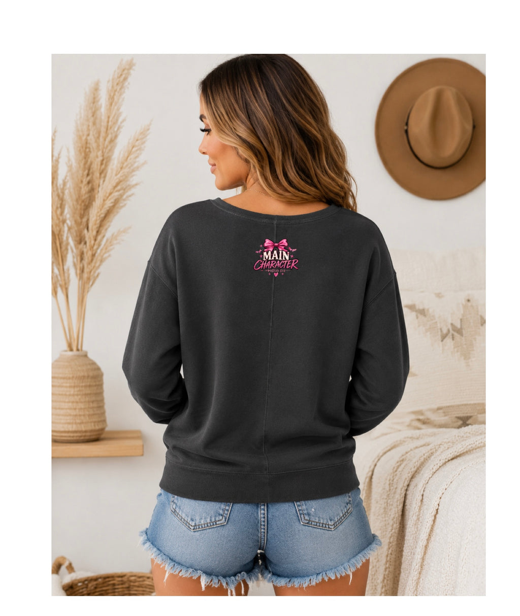 Feral & Fixin' to Get Worse Scoop Neck Sweatshirt